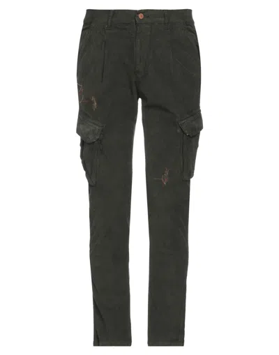 Grey Daniele Alessandrini Pants In Green