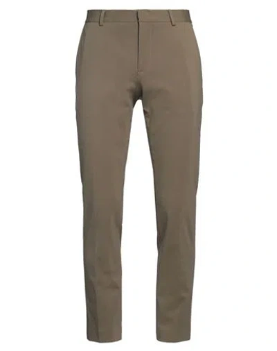 Grey Daniele Alessandrini Man Pants Military Green Size 32 Cotton, Polyamide, Elastane