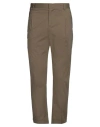 Grey Daniele Alessandrini Man Pants Military Green Size 34 Cotton, Elastane