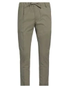 Grey Daniele Alessandrini Man Pants Military Green Size 36 Viscose, Polyamide, Elastane