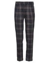 Grey Daniele Alessandrini Man Pants Navy Size 30 Polyester, Wool In Navy Blue