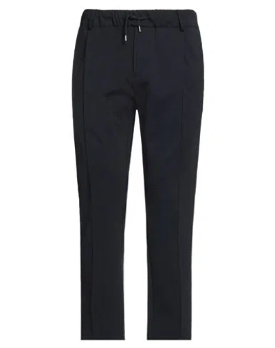 Grey Daniele Alessandrini Man Pants Navy Blue Size 38 Cotton, Polyamide, Elastane