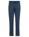 Grey Daniele Alessandrini Man Pants Navy Size 30 Cotton, Polyamide, Elastane In Navy Blue