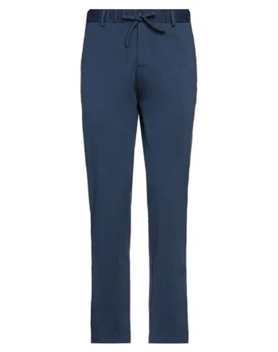 Grey Daniele Alessandrini Man Pants Navy Size 30 Cotton, Polyamide, Elastane In Navy Blue