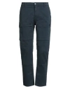 Grey Daniele Alessandrini Man Pants Navy Size 31 Cotton, Elastane In Blue
