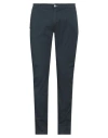Grey Daniele Alessandrini Man Pants Navy Size 34 Cotton, Elastane In Navy Blue