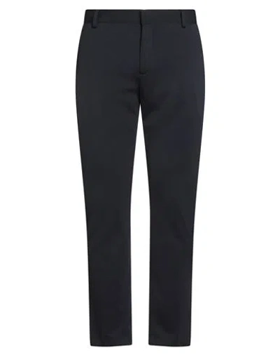 GREY DANIELE ALESSANDRINI GREY DANIELE ALESSANDRINI MAN PANTS NAVY SIZE 34 POLYESTER, VISCOSE, ELASTANE