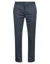 Grey Daniele Alessandrini Man Pants Navy Size 34 Polyester, Viscose, Elastane In Blue