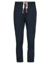 Grey Daniele Alessandrini Man Pants Navy Size 36 Cotton, Elastane In Navy Blue
