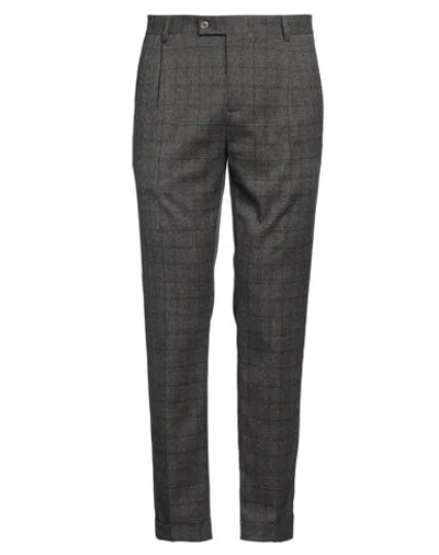 Grey Daniele Alessandrini Man Pants Navy Size 36 Polyester, Viscose, Elastane