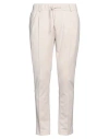 Grey Daniele Alessandrini Man Pants Off White Size 28 Polyester, Viscose, Elastane