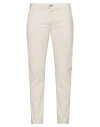 Grey Daniele Alessandrini Man Pants Off White Size 32 Cotton, Elastane