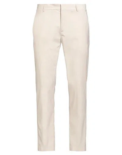 Grey Daniele Alessandrini Man Pants Off White Size 38 Polyester, Viscose, Elastane