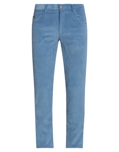Grey Daniele Alessandrini Pants In Blue
