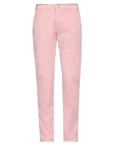 Grey Daniele Alessandrini Man Pants Pink Size 32 Cotton, Elastane