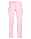 Grey Daniele Alessandrini Man Pants Pink Size 32 Polyester, Viscose, Elastane In Pink