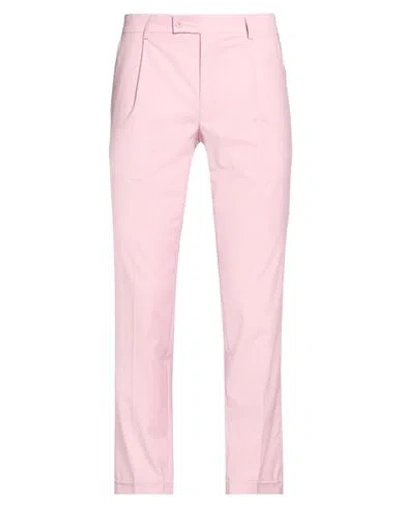 Grey Daniele Alessandrini Man Pants Pink Size 32 Polyester, Viscose, Elastane