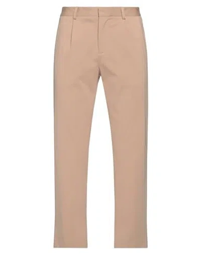 Grey Daniele Alessandrini Man Pants Sand Size 30 Cotton, Polyamide, Elastane