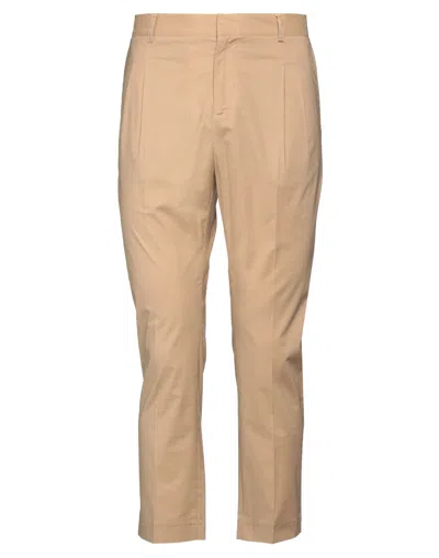 Grey Daniele Alessandrini Pants In Beige