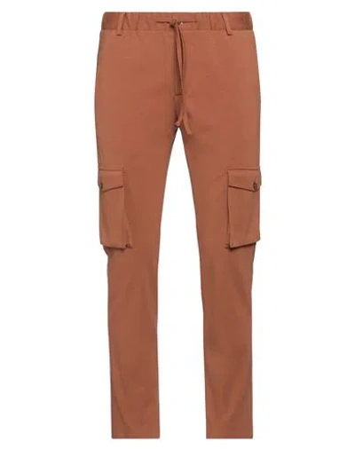 Grey Daniele Alessandrini Man Pants Tan Size 30 Cotton, Polyamide, Elastane In Brown