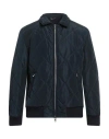 Grey Daniele Alessandrini Man Puffer Midnight Blue Size 42 Polyester