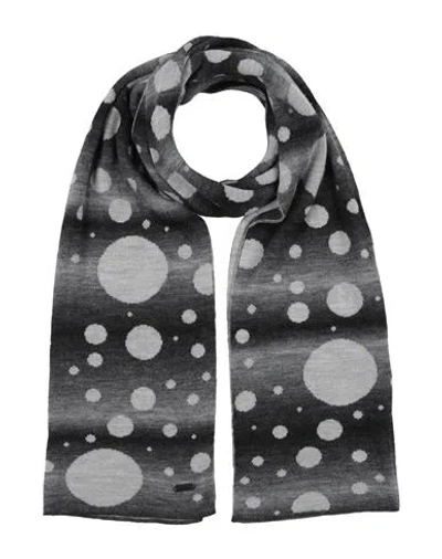 Grey Daniele Alessandrini Man Scarf Light Grey Size - Acrylic, Wool, Viscose