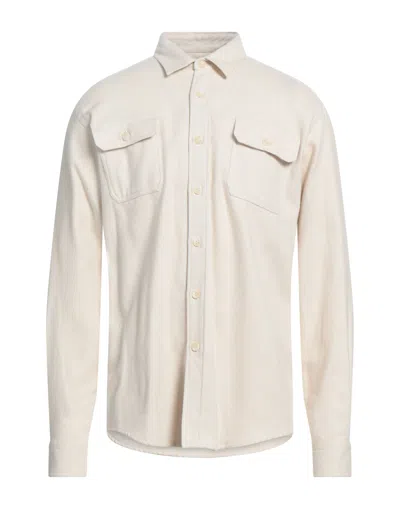 Grey Daniele Alessandrini Shirts In Beige