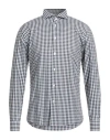 Grey Daniele Alessandrini Man Shirt Black Size 16 ½ Cotton In Gray