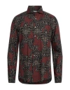 Grey Daniele Alessandrini Man Shirt Black Size 17 Cotton In Black