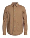 Grey Daniele Alessandrini Shirts In Beige
