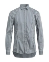 Grey Daniele Alessandrini Man Shirt Grey Size 15 Cotton In Grey