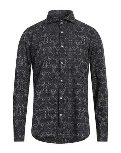 Grey Daniele Alessandrini Man Shirt Grey Size 16 ½ Cotton