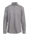 Grey Daniele Alessandrini Man Shirt Grey Size 16 ½ Cotton