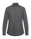Grey Daniele Alessandrini Man Shirt Grey Size 16 ½ Cotton