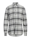 Grey Daniele Alessandrini Man Shirt Lead Size 15 ¾ Cotton In Gray