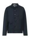 Grey Daniele Alessandrini Man Shirt Midnight Blue Size L Linen