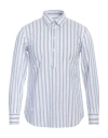 Grey Daniele Alessandrini Man Shirt White Size 15 ¾ Cotton, Linen In White