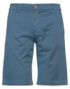 Grey Daniele Alessandrini Man Shorts & Bermuda Shorts Blue Size 29 Cotton, Elastane