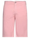 Grey Daniele Alessandrini Man Shorts & Bermuda Shorts Pink Size 32 Cotton, Elastane
