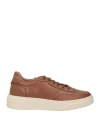 Grey Daniele Alessandrini Man Sneakers Brown Size 8 Leather In Brown