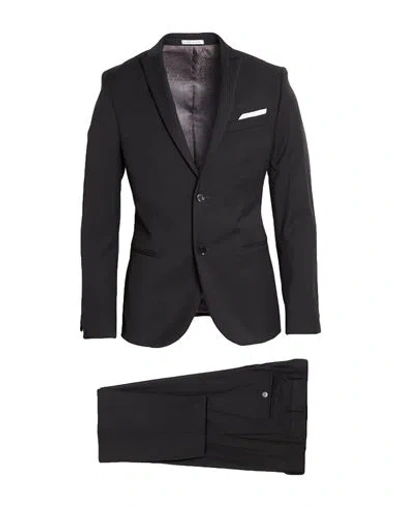 Grey Daniele Alessandrini Man Suit Charcoal Size 36 Polyester, Viscose, Elastane