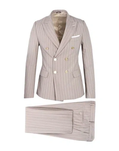 Grey Daniele Alessandrini Man Suit Dove Grey Size 34 Polyester, Viscose, Elastane