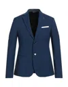 Grey Daniele Alessandrini Suit Jackets In Blue