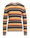 Grey Daniele Alessandrini Man Sweater Beige Size 42 Wool, Polyamide, Mohair Wool