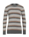 Grey Daniele Alessandrini Man Sweater Grey Size 44 Wool, Polyamide In Grey