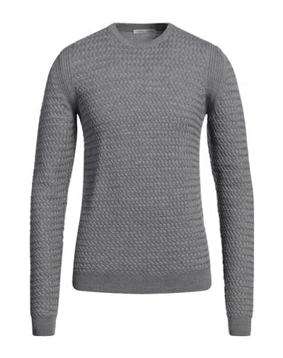 Grey Daniele Alessandrini Man Sweater Grey Size 42 Wool, Acrylic