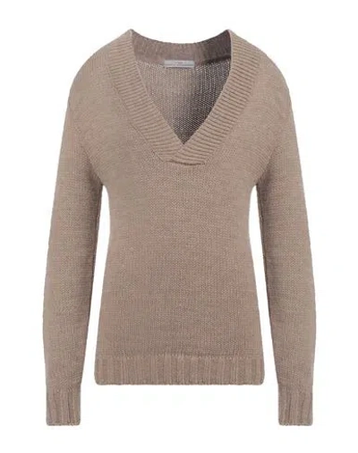 Grey Daniele Alessandrini Man Sweater Khaki Size 38 Acrylic, Wool