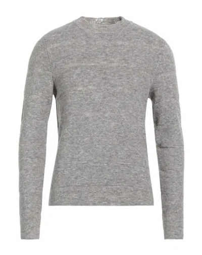 Grey Daniele Alessandrini Man Sweater Light Grey Size 38 Acrylic, Wool, Polyester, Polyamide
