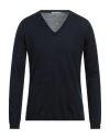 Grey Daniele Alessandrini Man Sweater Midnight Blue Size 40 Wool