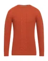 Grey Daniele Alessandrini Sweaters In Red